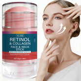 Retinol Collagen Facial Care Stick: a Multi-Functional Product That Combines Lip Balm, Eye Cream, Neck Cream, Primer, and Facial Moisturizer, Suitable for All Skin Types Khamik Shop Online