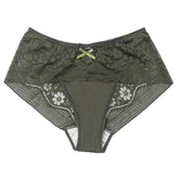 DaiNaFang New Plus Size Underwear Women Sexy Transparent Lace Modal Cotton Panties High Waist Large Lingerie Khamik Shop Online