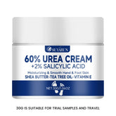 SUYARUN 60% Urea Foot Cream for Cracked Heels & Dry Skin - Intensive Moisturizing Treatment, Callus Remover, Diabetic Foot Care. Khamik Shop Online