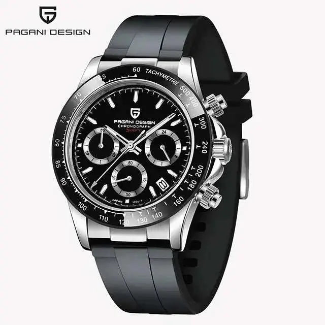 PAGANI DESIGN New VK63 Quartz Watch 40mm Men Wristwatch Chronograph Stainless Steel Waterproof Clock Top Brand Gift Watches Man Khamik Shop Online