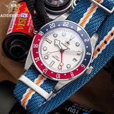 ADDIESDIVE Reloj Hombre Men Watches 20Bar Diving BGW9 Luminous AD2044 Swiss Ronda 515-24H GMT Watch Quartz Watch Khamik Shop Online