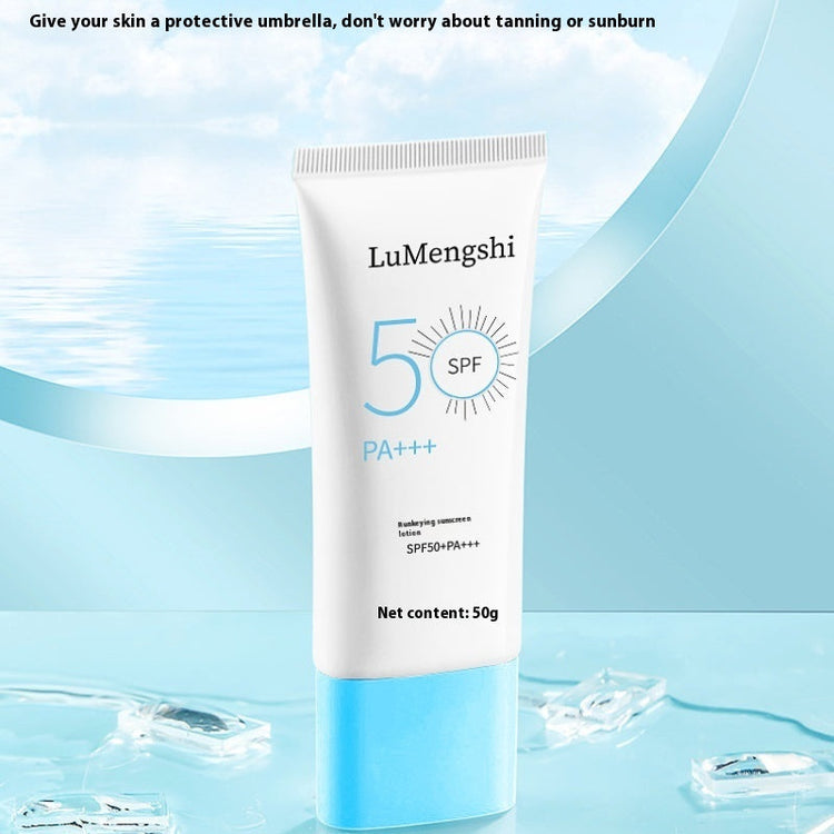 Sunscreen Moisturizing Whitening Isolation Refreshing Periwinkle Abderus