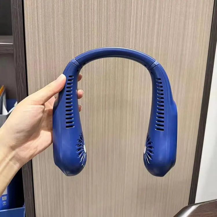 Hot 2026 Neck Fan Portable Rechargeable Mini Quiet Strong Wind Long Battery Life Personal Fan For Summer Outdoor Travel Gift Khamik Shop Online