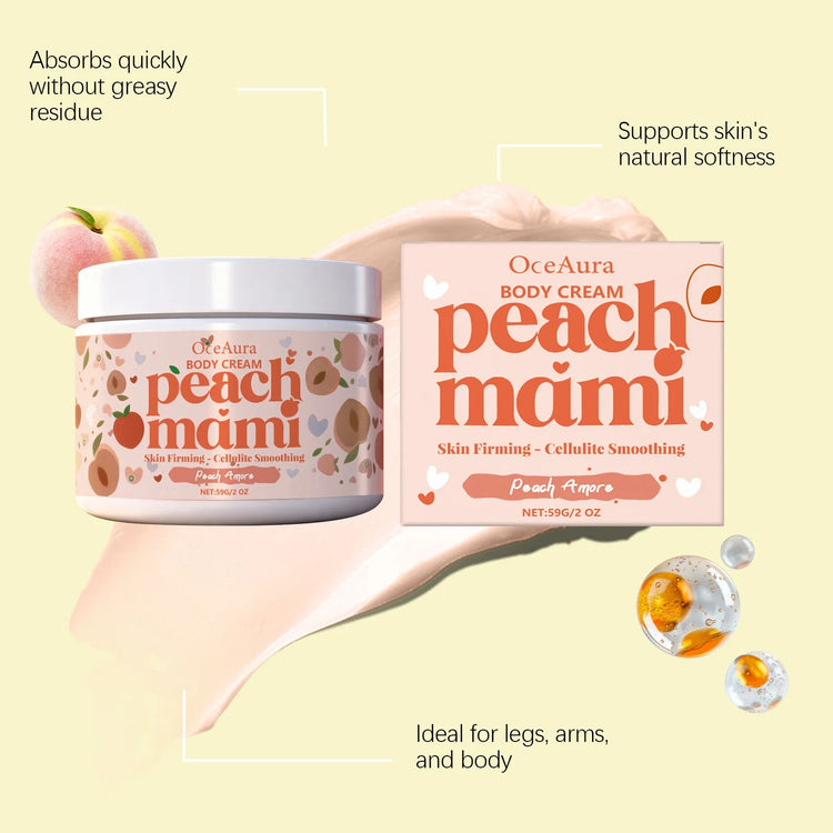 Oceaura Peach Body Moisturizing Cream Keeps Brightening Improves Sagging Nourish Dryness Day Night Family Hand Skincare Creams Khamik Shop Online
