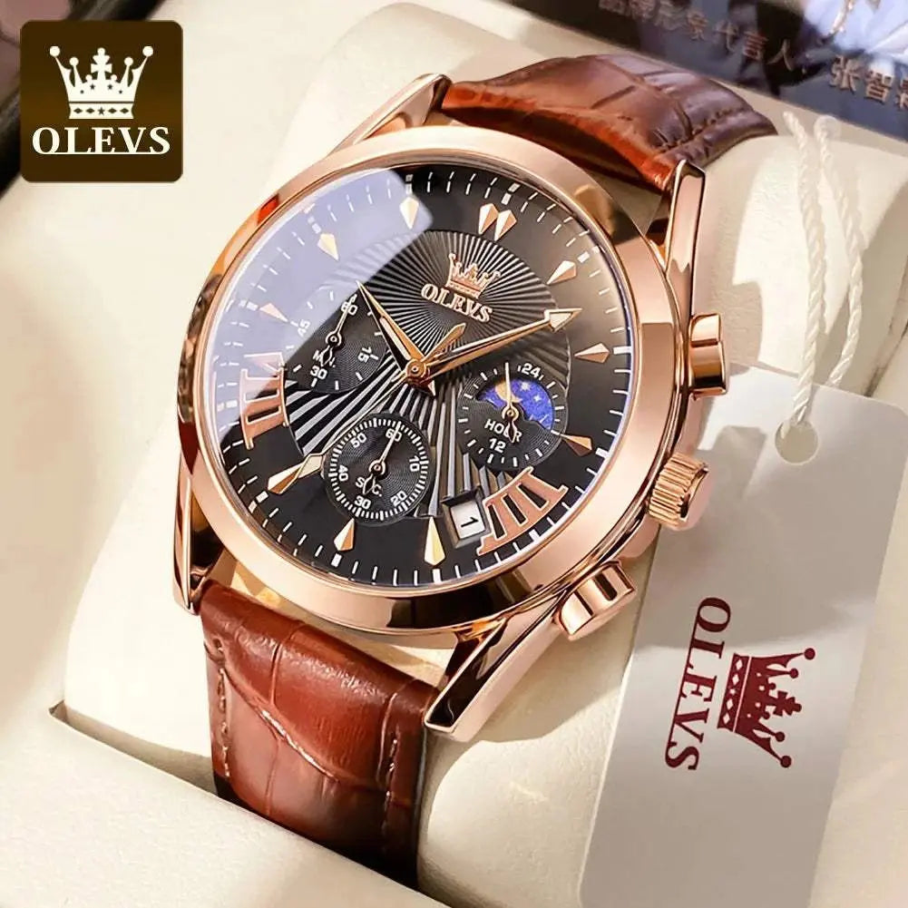OLEVS casual fashion men&