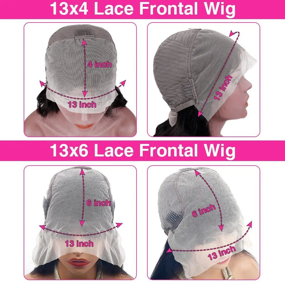 Highlight P4 27 Body Wave Wig 13x4 13x6 HD Transparent Lace 200 Density Pre Plucked Hairline Soft Smooth Texture Elegant Ombre Color For Daily Styling Khamik Shop Online