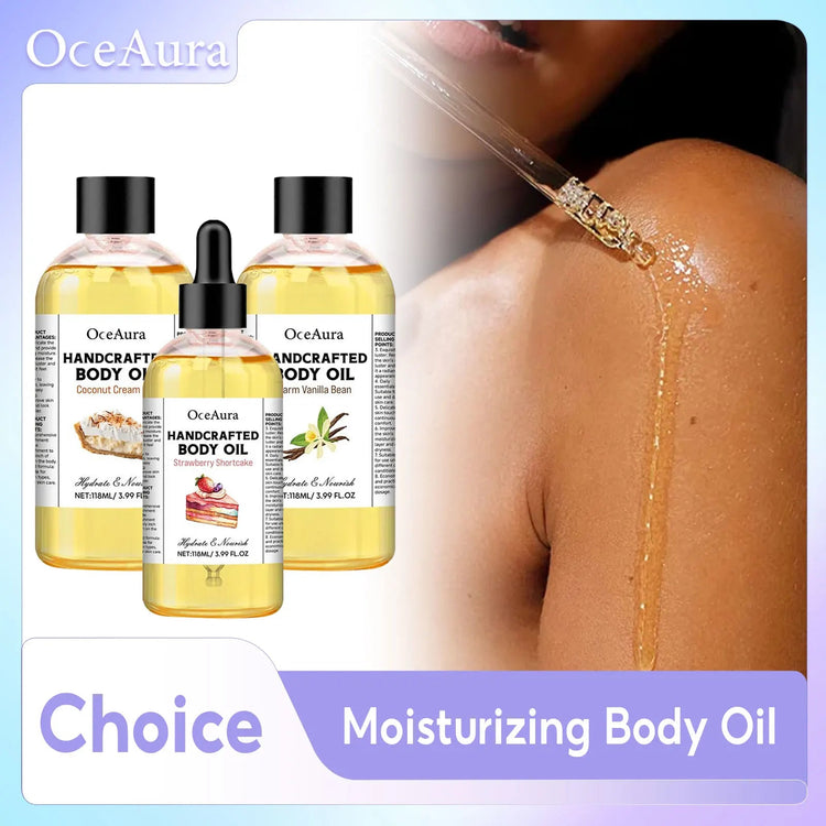 OceAura Body Serum Oil Dry Relief Moisturizing Peeling Improves Dullness Soft Smooth Brighten Skin Massage Essential Oil for Spa Khamik Shop Online