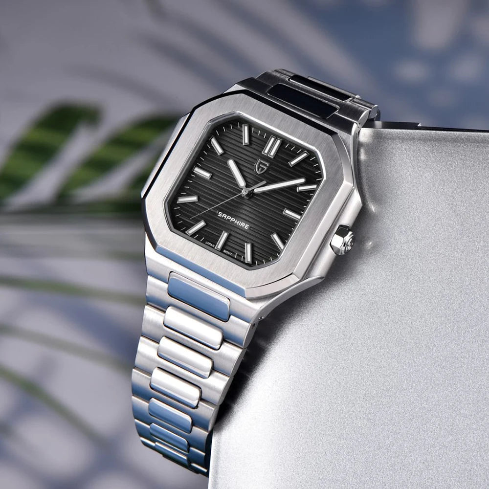 PAGANI DESIGN Fashion Square Business Quartz Men&