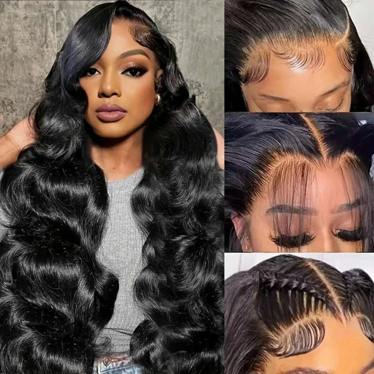 Body Wave 13x6 Lace Front Wigs Natural Human Hair Wig Curly Lace Frontal Wigs Pre Plucked Brazilian Hair For Women 220 Density Khamik Shop Online