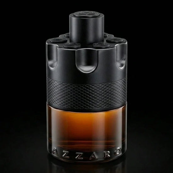 Azzaro The Most Wanted Eau de Parfum Intense, Black-gold Gun Design, Tobacco Amber Woody Fragrance, Maximum Longevity Seductive Scent, Luxury Mens Cologne for Date Night Khamik Shop Online