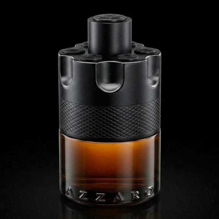 Azzaro The Most Wanted Eau de Parfum Intense, Black-gold Gun Design, Tobacco Amber Woody Fragrance, Maximum Longevity Seductive Scent, Luxury Mens Cologne for Date Night Khamik Shop Online