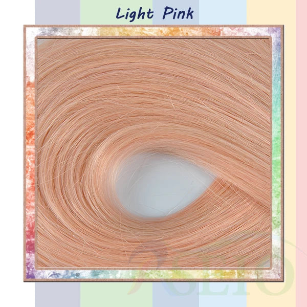 RESIO Color  8D Tip Hair Extensions 100% Real Human Hair Microbeads Extensions Color Purple Blue Pink Gray 18-20inch 0.5g/Strand Khamik Shop Online