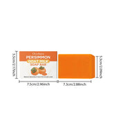 OceAura Persimmon Goat Milk Fragrance Soap Moisturizes, Moisturizes, Mildly Cleanses, Fragrances, Softens and Cares Skin Soap Khamik Shop Online