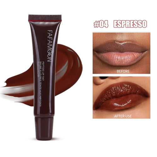 Glossy Lip Glaze Waterproof Long Lasting Lip Gloss Glossy Mirror Tea Periwinkle Abderus