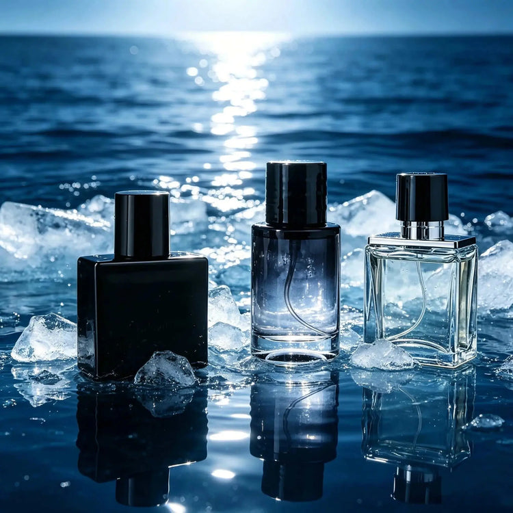 Jean Miss 3Pcs Men Perfume Gift Set Woody Aquatic Citrus Scent Eau de Toilette Long Lasting Masculine Fragrance Exquisite Blue Gift Box For Male Dating Travel Birthday Valentine Gift Khamik Shop Online