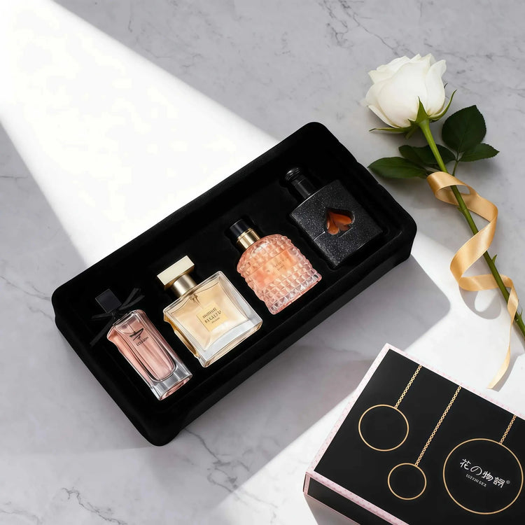 Original Women Perfume 105ml Eau De Parfum Fresh Plant Floral Scent Lasting Fragrance Gift Box Four Piece Set Khamik Shop Online