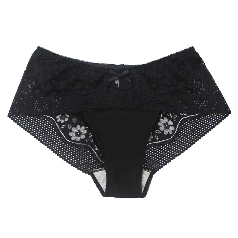 DaiNaFang New Plus Size Underwear Women Sexy Transparent Lace Modal Cotton Panties High Waist Large Lingerie Khamik Shop Online