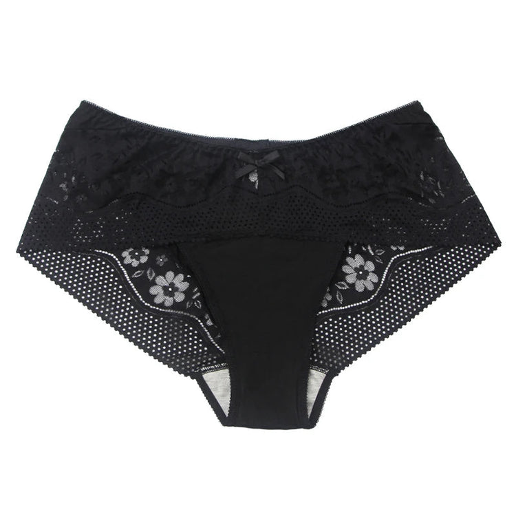 DaiNaFang New Plus Size Underwear Women Sexy Transparent Lace Modal Cotton Panties High Waist Large Lingerie Khamik Shop Online