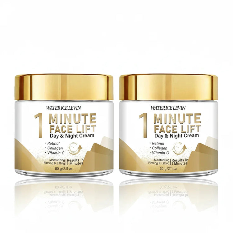 Minute Face Lift Day Night Cream Retinol Collagen Vitamin C. Moisturizing, Firming, Lifting. Results 1 Minute. 60g. Khamik Shop Online