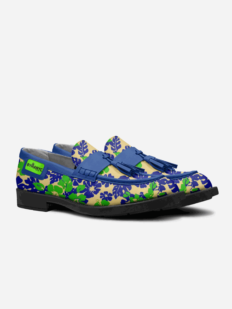 BYMANYC New York Ecological Footwear – HUDSON WALK White Chaos