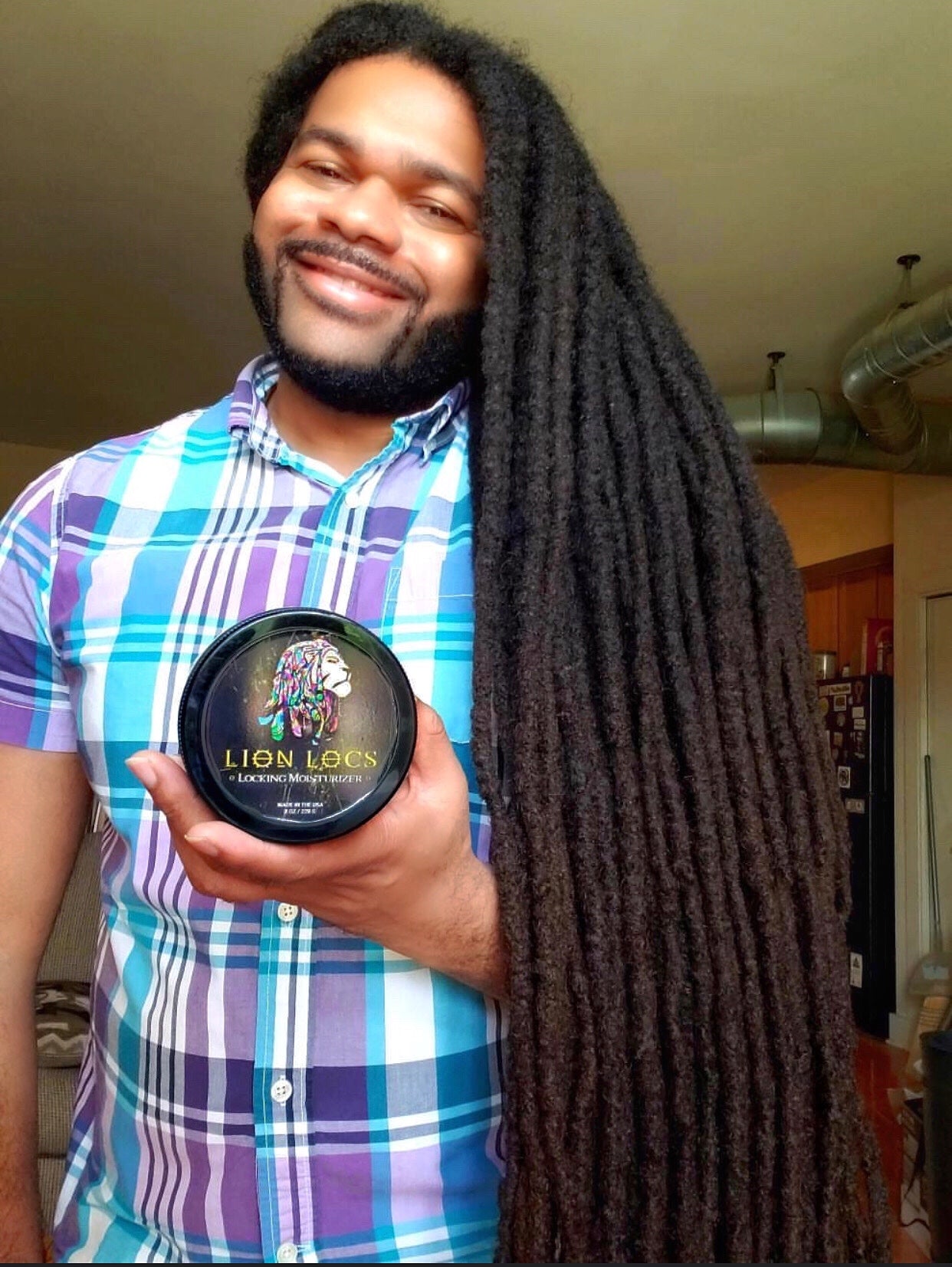 Lion Locs - Hair Locking Organic Retwist & Moisturizer Gel White Hercules