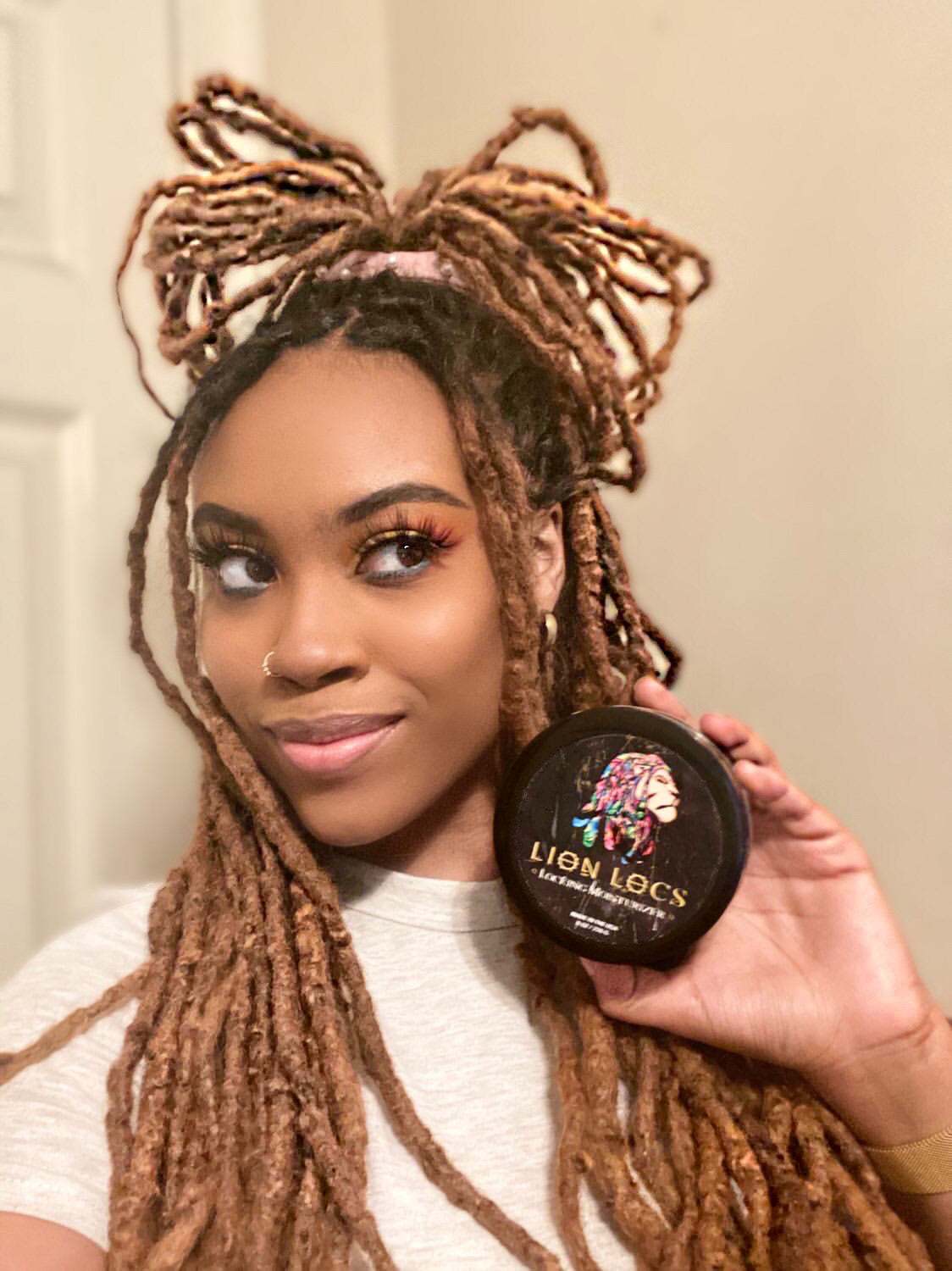 Lion Locs - Hair Locking Organic Retwist & Moisturizer Gel White Hercules