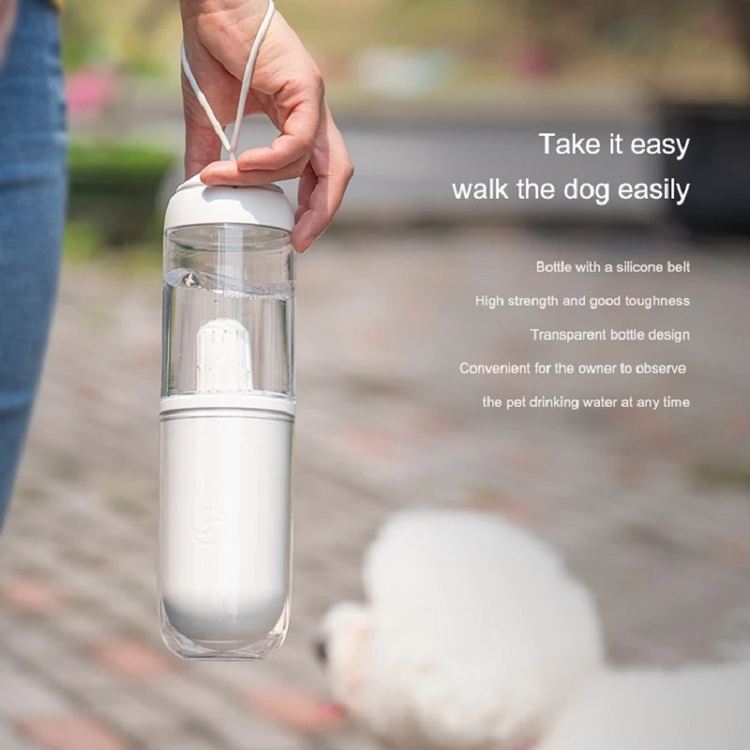 Outdoor Travel Pet Water Dispenser Pet Dog Cat Water Bottle Lilac Milo