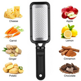 Handheld Stainless Steel Cheese Grater for Kitchen Lilac Milo