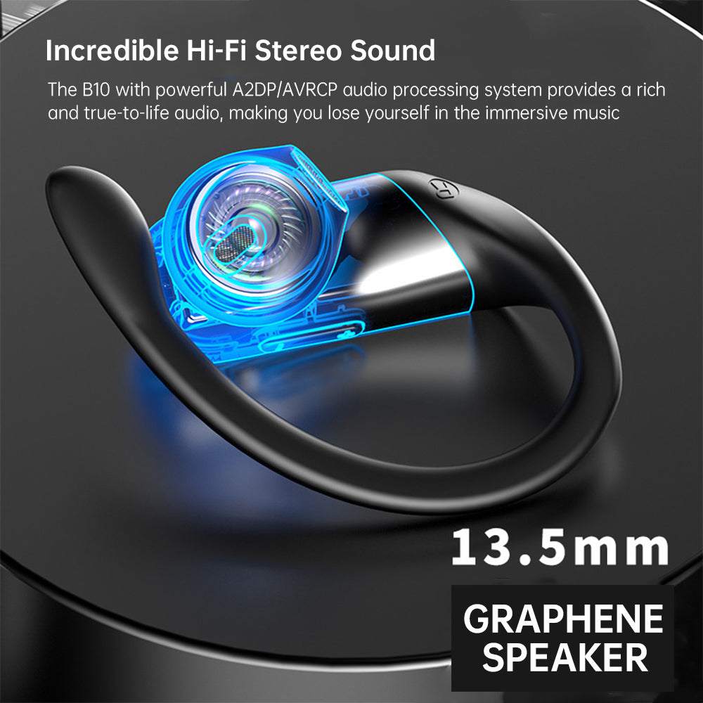 Led Display Wireless Headphones TWS Stereo Earbuds – Audio Accessory Teal Simba