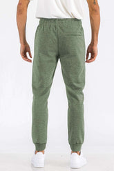 HEATHERED COTTON SWEATS J111 Lime Milo