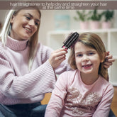 2 in 1 Hot Hair Brush Multifunctional Hair Dryer Teal Simba