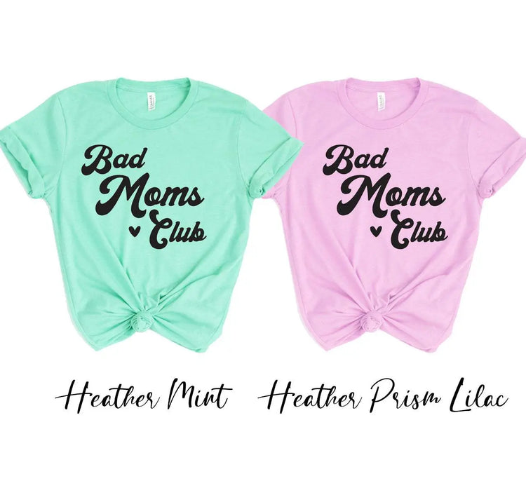 Bad Moms Club T-shirt White Caeneus