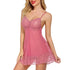 Women Babydoll Lingerie with Panty/g-String | Baby pink|Size-28 A Ultramarine Phanes
