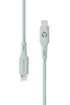 Pale Pine iPhone Lightning to Type C · 1.2 meter · Made of recycled Lavender Cassandra