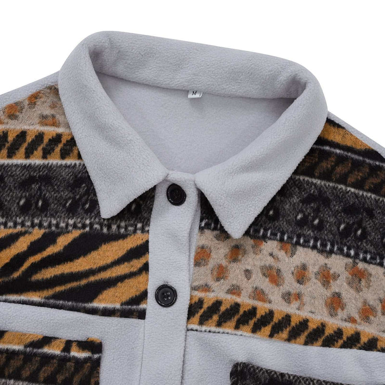 Patch Print Oversize Blazer – Haute Edition 25 Carmine Juneberry