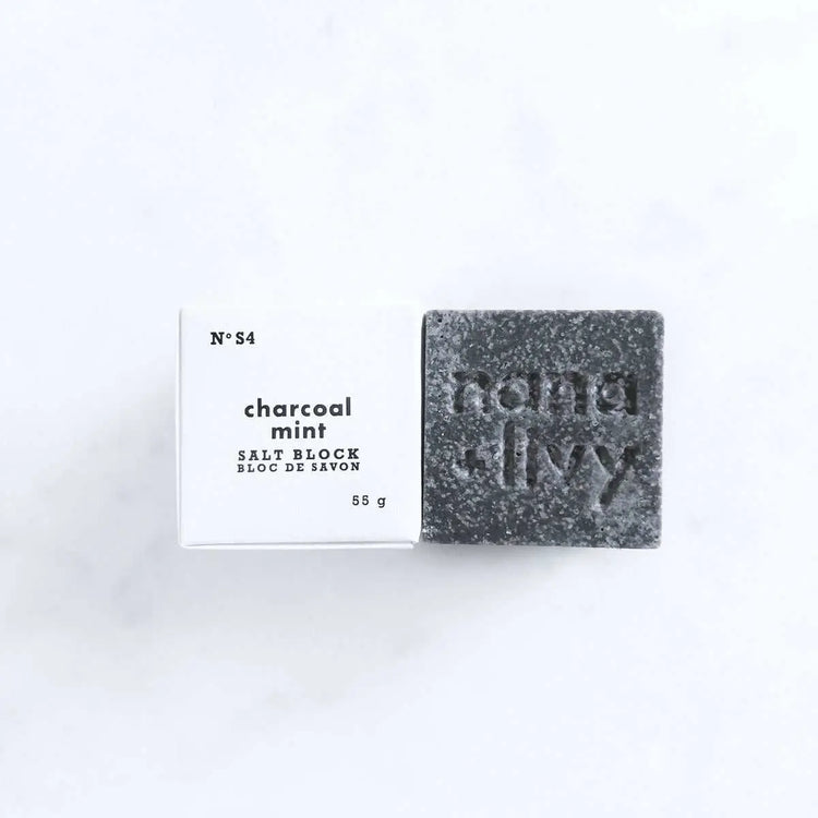 Charcoal Mint Salt Block Ivory Clytemnestra
