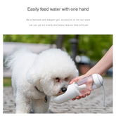 Outdoor Travel Pet Water Dispenser Pet Dog Cat Water Bottle Lilac Milo