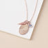 Fingerprint Necklace, Fingerprint Jewelry With Birthstone Green Millie