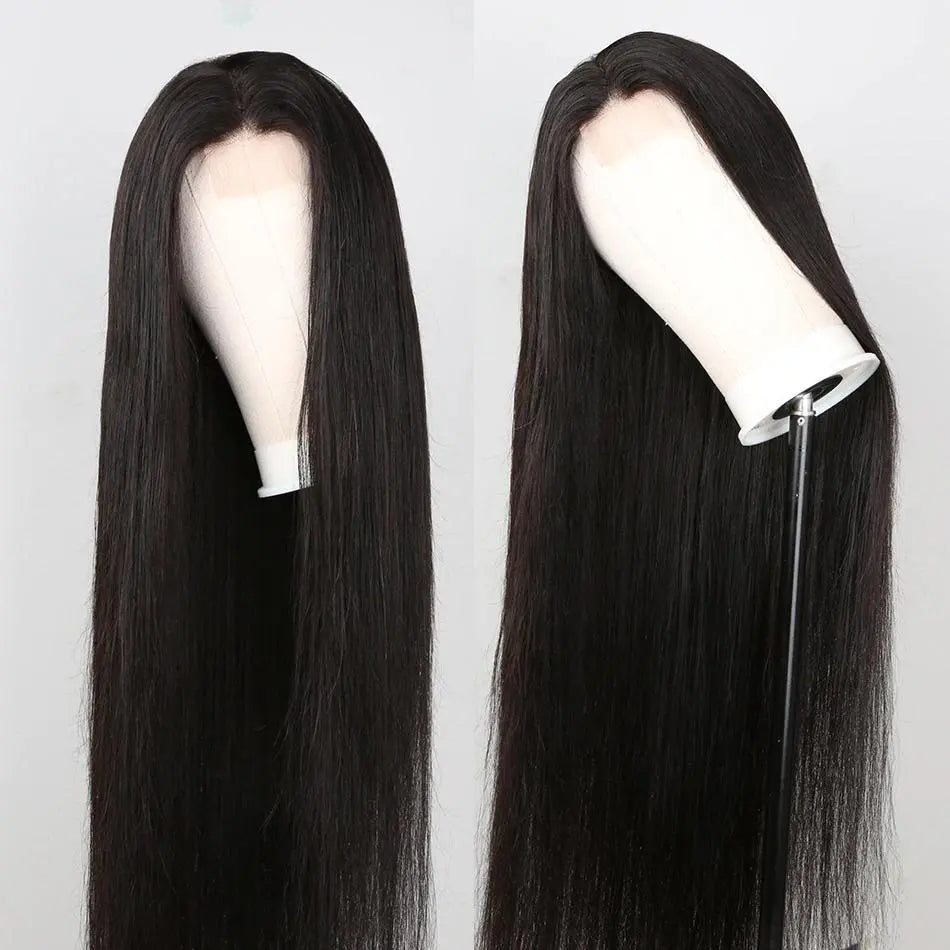 BeuMax 4x4 Straight Wig 5x5 Lace Closure wigs 6x6 Human Hair Wigs Cerise Alfie