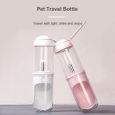 Outdoor Travel Pet Water Dispenser Pet Dog Cat Water Bottle Lilac Milo