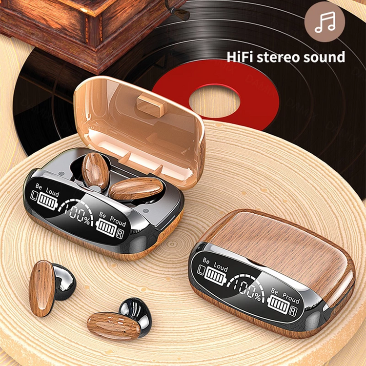 TWS Wireless Headphones Bluetooth 5.2 Stereo Sport Earphones Lilac Milo