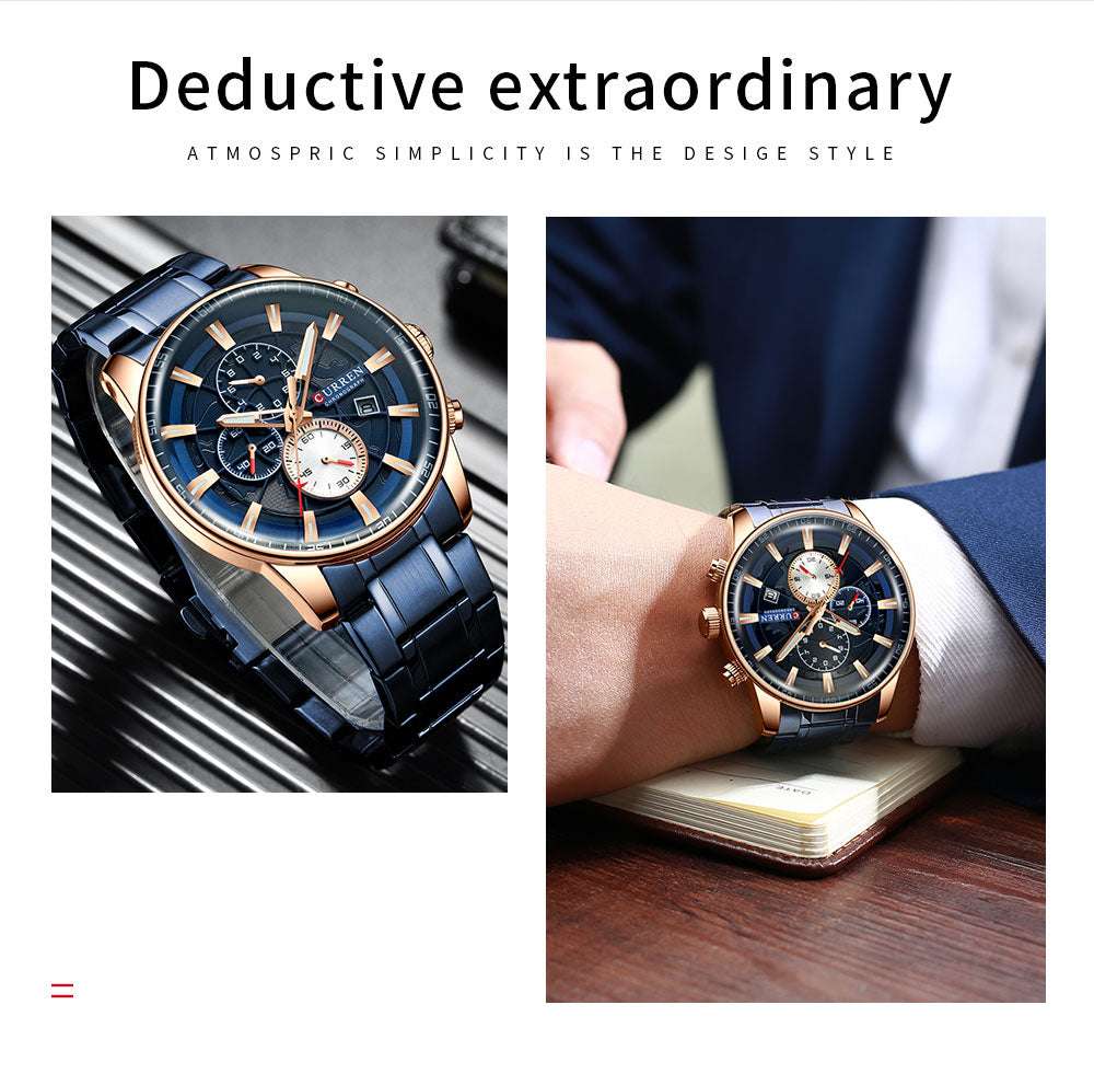 Watch Men Top Luxury Brand Waterproof Quartz Men&