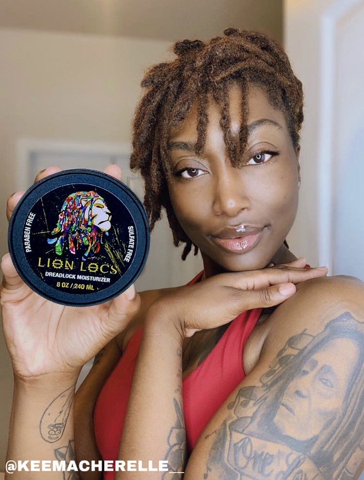 Lion Locs - Hair Locking Organic Retwist & Moisturizer Gel White Hercules