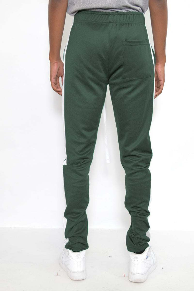 SLIM FIT TRACK PANTS Lime Milo