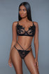 Evangeline Set Lingerie Magenta Caeneus