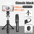 3 In 1 Tripod Bluetooth Selfie Stick with Fill Light for Smartphone Lilac Milo