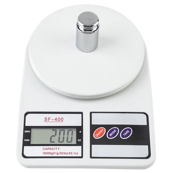 10KG / 1g Kitchen LCD Digital Scale with Battery Lilac Milo