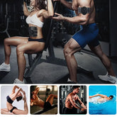 Electric Abdominal Muscle Trainer Fuchsia Molly