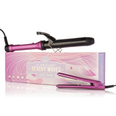 Almost Famous Beach Wave Babe Set with Curling Wand & Mini ToGo Sky Blue Thrace