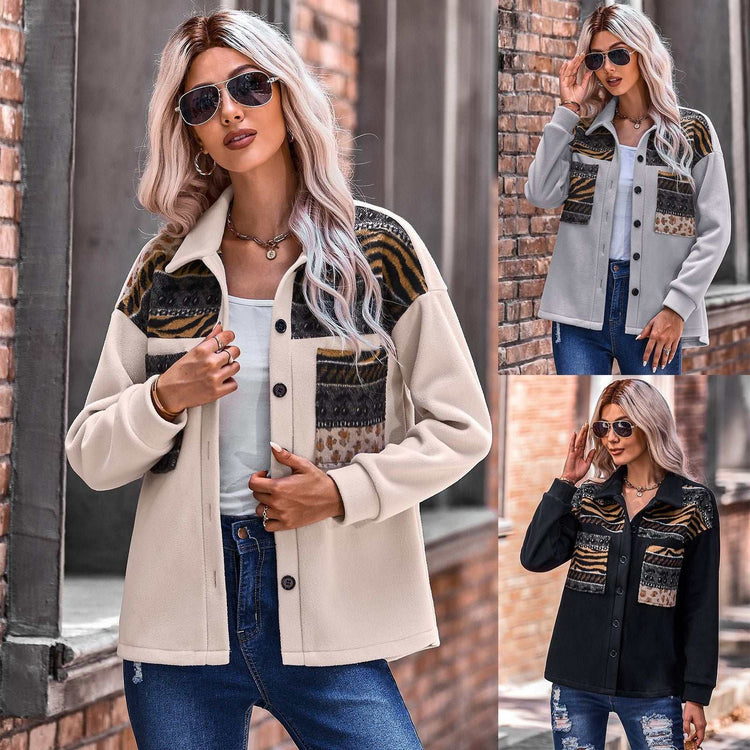 Patch Print Oversize Blazer – Haute Edition 25 Carmine Juneberry
